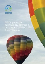 EASE input to the Methodology Defining a Cost-Benefit-Analysis for Energy Storage